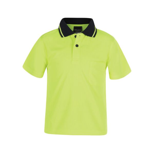 JB's Wear Kids HI VIS Traditional Polo Thumbnail