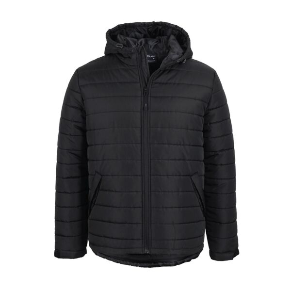 JB's Wear Hooded Puffer Jacket Thumbnail